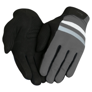 Rapha Brevet Reflective Kesztyű Unisex Fekete | 46239XAHO