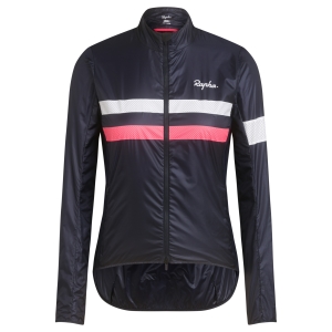Rapha Brevet Szél Dzsekik Női Sötétkék Rózsaszín Fehér | 82630JFCD