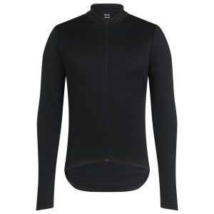 Rapha Classic Long Sleeve Jersey Férfi Fekete Fekete | 56390IESV