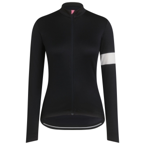 Rapha Classic Long Sleeve Jersey Női Fekete Fehér | 41680JUSN