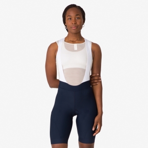 Rapha Core Bib Rövidnadrág Női Sötétkék Fehér | 36208NJLC