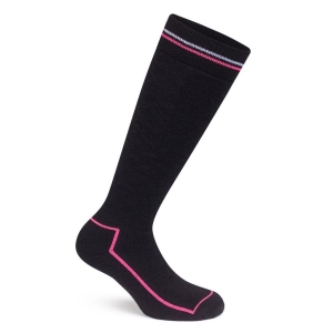 Rapha Deep Téli Zokni Unisex Fekete Rózsaszín | 81726KFEI