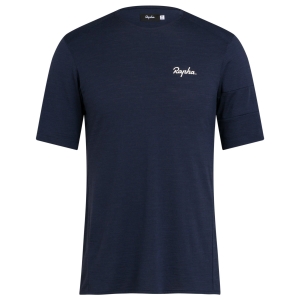 Rapha Explore Merino Póló Férfi Sötétkék | 92865RELG