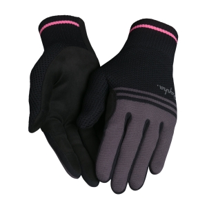 Rapha Merino Kesztyű Unisex Fekete Sötétszürke | 46597IHVG