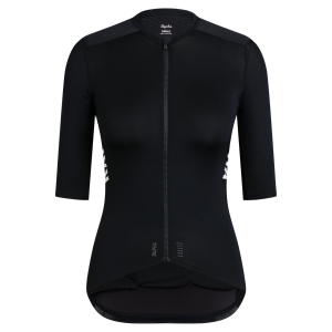 Rapha Pro Team Aero Cycling Jersey Női Fekete Fehér | 94832GYSL