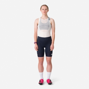 Rapha Pro Team Bib Rövidnadrág Női Sötétkék Fehér | 01263PESJ