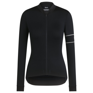 Rapha Pro Team Long Sleeve Thermal Jersey Női Fekete Fehér | 10642MDXI