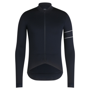 Rapha Pro Team Long Sleeve Thermal Jersey Férfi Sötétkék Fehér | 97248BLDG