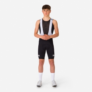 Rapha Pro Team Torna Bib Rövidnadrág Férfi Fekete Fehér | 42165JXRW
