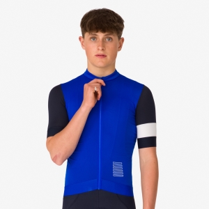 Rapha Pro Team Torna for Cycling Jersey Férfi Sötétkék | 96283XWUB