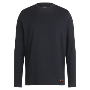 Rapha Trail Long Sleeve Póló Férfi Fekete Fekete | 38067QPMJ